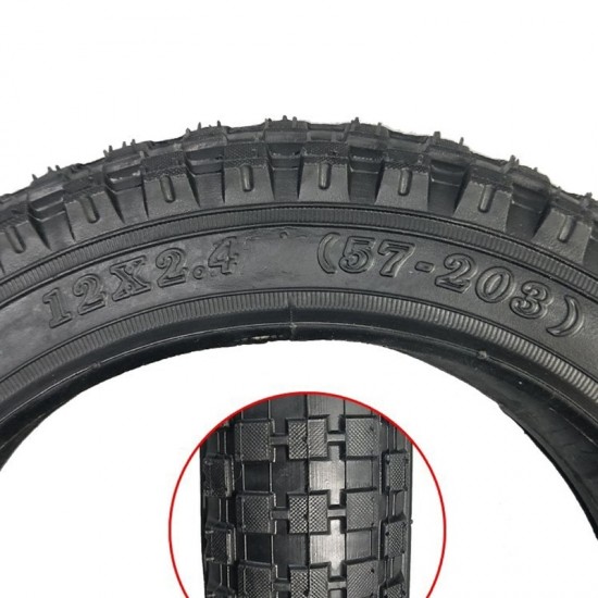 Kids' Bike Tyre 12/14/16/18/20 X2.4 BMX Tire Bike Tire Children Bicycle Tire Bike Parts