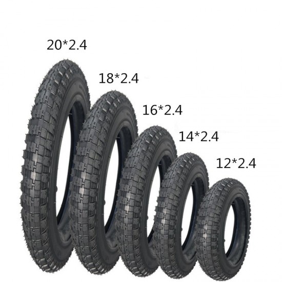 Kids' Bike Tyre 12/14/16/18/20 X2.4 BMX Tire Bike Tire Children Bicycle Tire Bike Parts