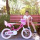Child Bicycle Accessories Doll Seat Toy Basket Muppet Back Seat Doll Seat for Kid Bike with Decorate Yourself Stickers
