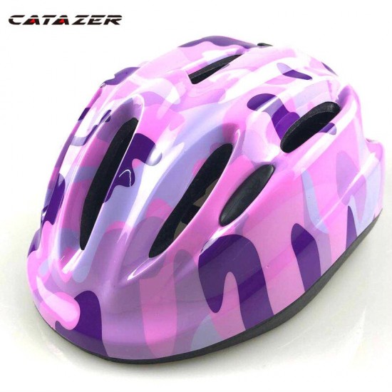 Children's Camouflage Helmet Thicker and Lighter Children's Safety Helmet Roller Skating Helmet Integrally-molded Helmet