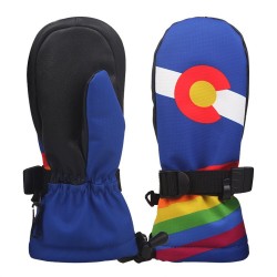Kinderen Ski Handschoenen Waterdichte Warme Winter Kinderen Handschoenen Winddicht Jongens Meisjes Skiën Snowboard Wanten Kind Sport