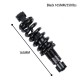 Rear shock absorber 165mm*550/650lbs for mountain bike suspension spring shock absorber for road bike bicycle accessories