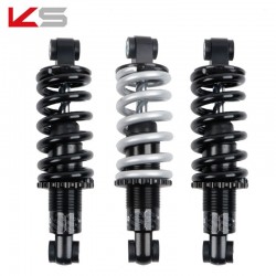 Rear shock absorber 165mm*550/650lbs for mountain bike suspension spring shock absorber for road bike bicycle accessories