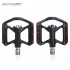 Lightweight Carbon Fiber Platform Pedals UltraLight Bike Pedals Titanium Axle Three Bearing MTB Road Bike Bicycle Pedals