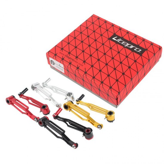 Litepro BMX Fnhon 412 Folding Bike V Brake CNC Ultra Light V Brake Clamp Bicycle Parts Bicycle Accessories Long Arm Short Arm