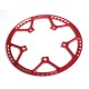 Litepro BMX Folding Bicycle Chainring Ultralight 130BCD 45T 47T 53T 56T 58T A7075 Alloy Round Single Speed Chain wheel Crankset