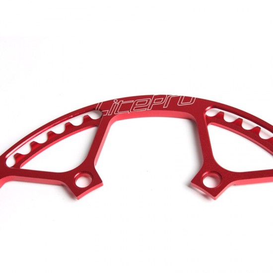 Litepro BMX Folding Bicycle Chainring Ultralight 130BCD 45T 47T 53T 56T 58T A7075 Alloy Round Single Speed Chain wheel Crankset