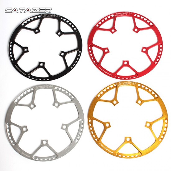 Litepro BMX Folding Bicycle Chainring Ultralight 130BCD 45T 47T 53T 56T 58T A7075 Alloy Round Single Speed Chain wheel Crankset