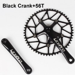 170mm 130 BCD Ultralight Bicycle Crankset 5 Nails Square Hole BXM Crank Chain Ring 46T 48T 50T 52T 54T 56T 58T Mtb Crankset