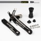 Aluminum Alloy Folding Bicycle Hollow One Crank 170mm BCD 130mm Folding Bicycle Crank Tooth Mtb Crankset Fixed Gear Crankset