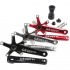 Aluminum Alloy Folding Bicycle Hollow One Crank 170mm BCD 130mm Folding Bicycle Crank Tooth Mtb Crankset Fixed Gear Crankset