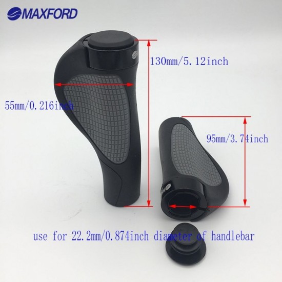 Bicycle Handle Set Meat Ball Rubber Lock Set Mountain Bike Non-slip Handle Set Riding Vice Handle Accessories