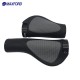 Bicycle Handle Set Meat Ball Rubber Lock Set Mountain Bike Non-slip Handle Set Riding Vice Handle Accessories