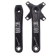 Bicycle Crank Aluminum Alloy Bicycle Chain Ring MTB Mountain Road Bike Speed Crank Arm Crankset Cycling Repair Part 170mm