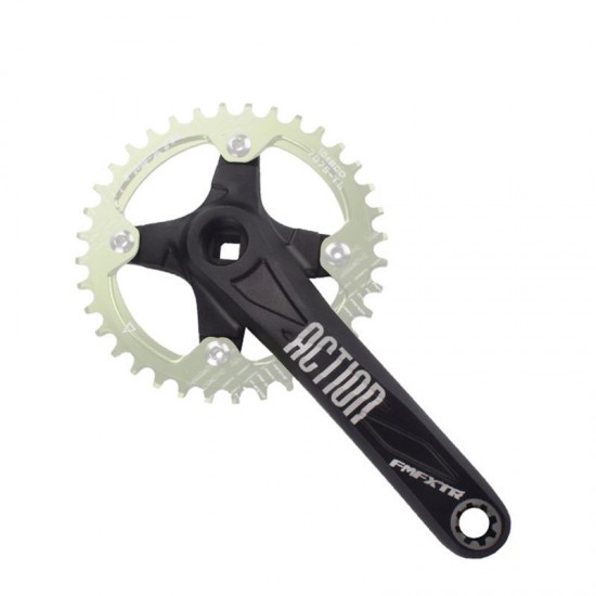 Bicycle Crank Aluminum Alloy Bicycle Chain Ring MTB Mountain Road Bike Speed Crank Arm Crankset Cycling Repair Part 170mm