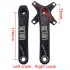 Bicycle Crank Aluminum Alloy Bicycle Chain Ring MTB Mountain Road Bike Speed Crank Arm Crankset Cycling Repair Part 170mm