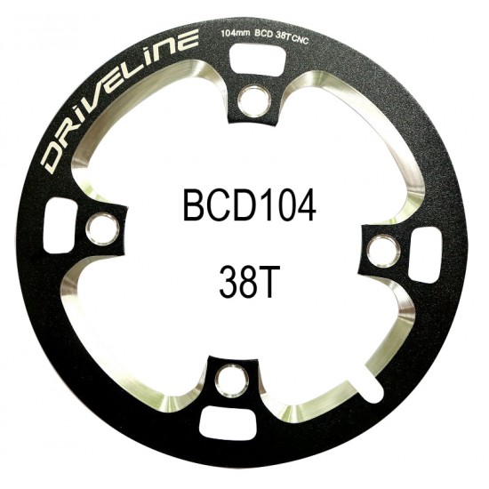 Mountain Bike 36/42/44T XT Aluminum Alloy Guard Plate BCD104 Bicycle Chainguard Chain Wheel Protective Cover Block