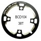 Mountain Bike 36/42/44T XT Aluminum Alloy Guard Plate BCD104 Bicycle Chainguard Chain Wheel Protective Cover Block