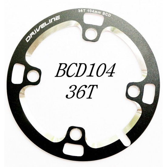 Mountain Bike 36/42/44T XT Aluminum Alloy Guard Plate BCD104 Bicycle Chainguard Chain Wheel Protective Cover Block
