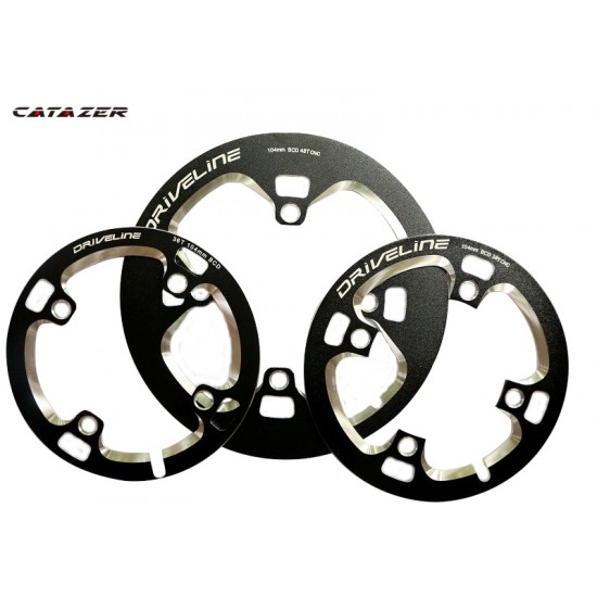 Mountain Bike 36/42/44T XT Aluminum Alloy Guard Plate BCD104 Bicycle Chainguard Chain Wheel Protective Cover Block