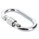 Metal Connection Ring Metal Quick Connection Ring Safety Buckle Mountaineering Buckle Chain Buckle Runway Buckle Safety Buckle