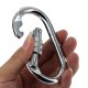 Metal Connection Ring Metal Quick Connection Ring Safety Buckle Mountaineering Buckle Chain Buckle Runway Buckle Safety Buckle
