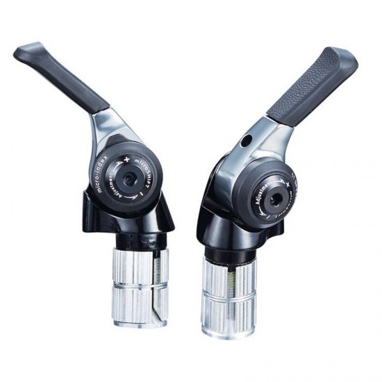 Microshift TT Bar End Shifter MTB Shifters Road Bike Shift Bicycle 9/10/11 Speed Compatible for Shimano Bicycle Shifter