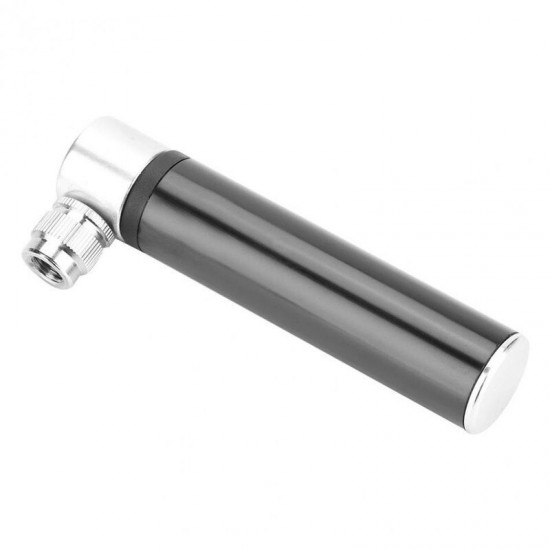 Mini Portable Bicycle Pump Bicycle Accessory Aluminum Alloy Tire Air Inflator Pump for Mountain Bike Bicycle Basketball Football