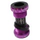 Mountain Bike Colorful Bottom Bracket Axle Integrated Hollow BB Bicycle Threaded Screw-in Center Axle BSA