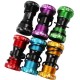 Mountain Bike Colorful Bottom Bracket Axle Integrated Hollow BB Bicycle Threaded Screw-in Center Axle BSA