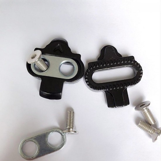 Mountain Bicycle Spinning Screws Pedal Accessories Steel Cycling Universal Camping For Shimano SPD Bike Cleat Outdoor Sports Set