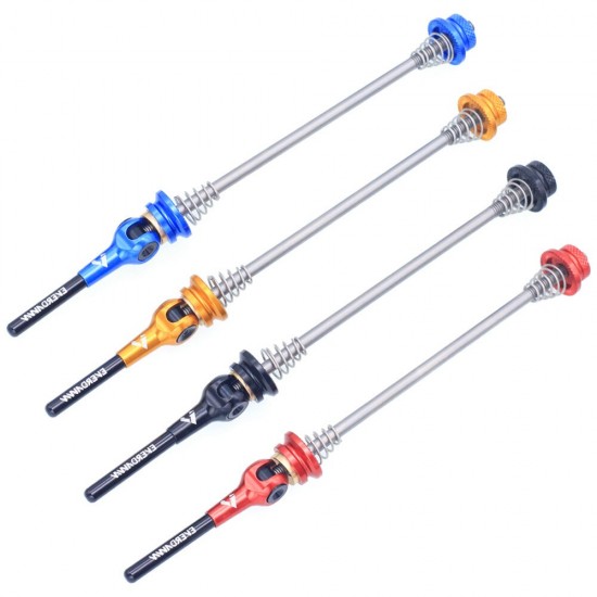 Titanium with Carbon Lever Bicycle Quick Release Skewer