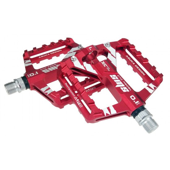 Mountain Bike Aluminum Alloy Bearing Pedal Comfortable Wide Forest Pedals Child Dead Road Double DU Pedals
