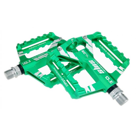 Mountain Bike Aluminum Alloy Bearing Pedal Comfortable Wide Forest Pedals Child Dead Road Double DU Pedals