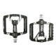 Mountain Bike Aluminum Alloy Bearing Pedal Comfortable Wide Forest Pedals Child Dead Road Double DU Pedals