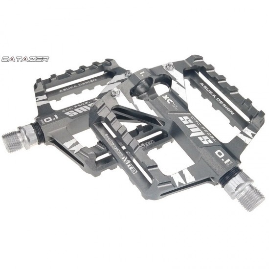 Mountain Bike Aluminum Alloy Bearing Pedal Comfortable Wide Forest Pedals Child Dead Road Double DU Pedals
