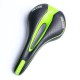 Mountain Bike Saddle 5 Colors Soft Saddle with Hollow Design and Leather Surface for MTB / Road Bicycle Leather Bicycle Saddle
