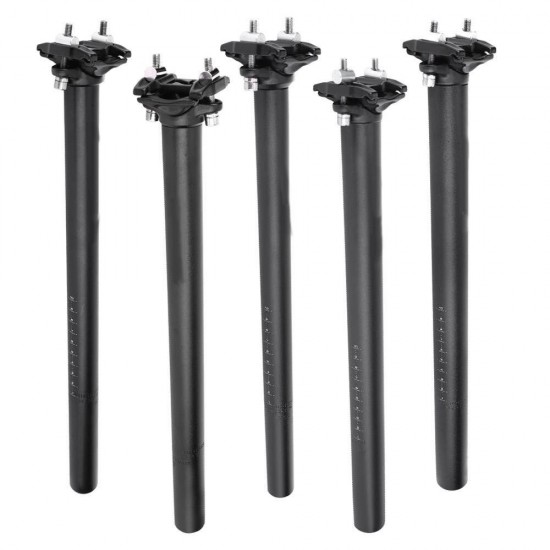 Mountain Bike Seat Post Road Bicycle Seatpost Aluminum Alloy Bike Extension Seat Saddle Tube 27.2/30.9/31.6*400m