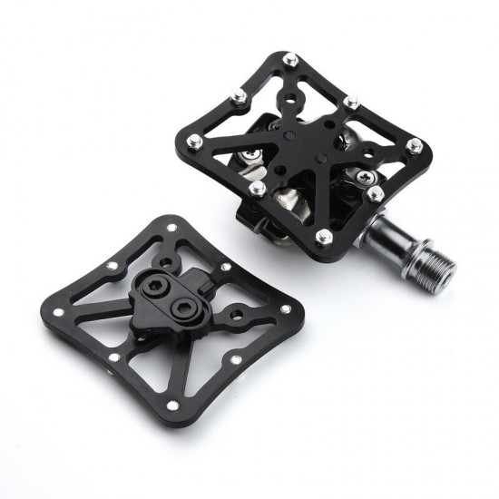 Mountain Bike Self-locking Pedal Lock Pedal To Flat Pedal Adapters Suitable for SHIMANO SPD Platform Adapters