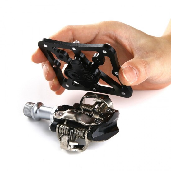 Mountain Bike Self-locking Pedal Lock Pedal To Flat Pedal Adapters Suitable for SHIMANO SPD Platform Adapters