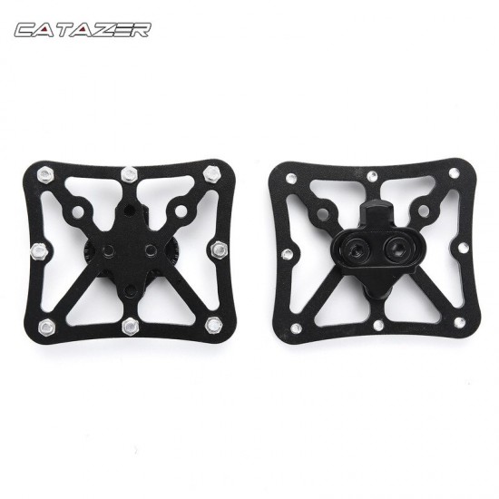 Mountain Bike Self-locking Pedal Lock Pedal To Flat Pedal Adapters Suitable for SHIMANO SPD Platform Adapters