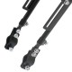 Mountain Bike Black Aluminum Bicycle Racks Alloy Rear Bicycle Pannier Rack Carrier Bag Luggage Cycle 24-29 Inch