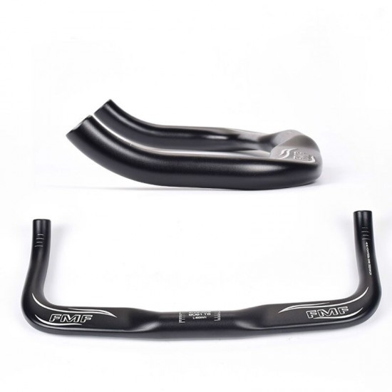 Mtb Bike Stuur Track Bike Racing Tt Aero Stuur Aluminium Road Stuur Bocht Stuur Rest Stuur Fixed Bike