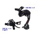 MTB Rear Derailleurs RX10 CRX XRX 10/11/12-speed Trigger Shifter 7/8S Mountain Bike Derailleurs and Shifter Groupset