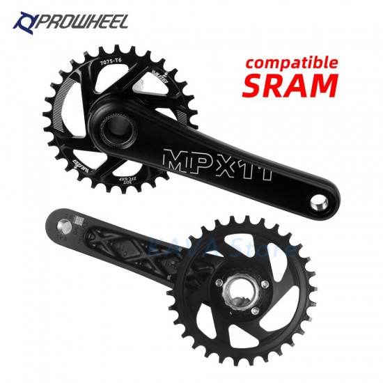 Mountain Bicycle Crank Suit Sprocket 170/175mm Chainwheel Narrow Wide 30/32/34/36/38T Sprockets for SRAM GXP XX1 X9 XO