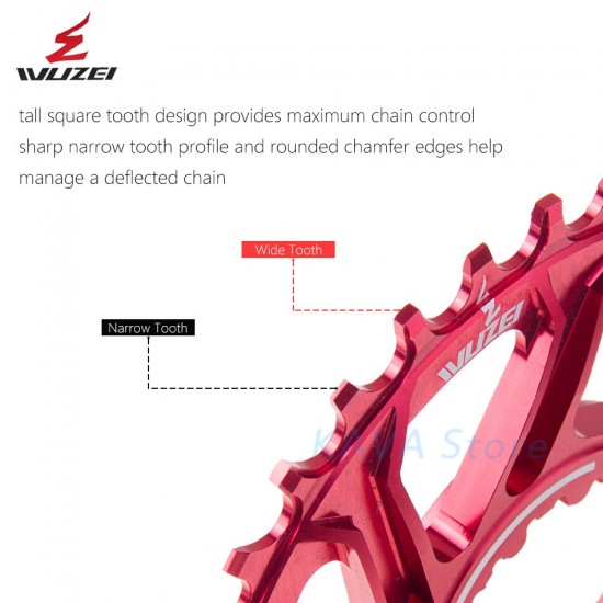 Mountain Bicycle Crank Suit Sprocket 170/175mm Chainwheel Narrow Wide 30/32/34/36/38T Sprockets for SRAM GXP XX1 X9 XO