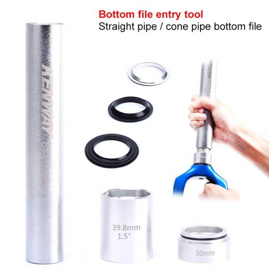 MTB Bicycle Headset Base Installation Tools Front Fork Base Installer Headset Bottom Washer Setting Tool Cycling Parts