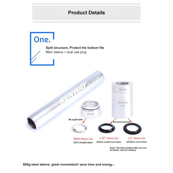 MTB Bicycle Headset Base Installation Tools Front Fork Base Installer Headset Bottom Washer Setting Tool Cycling Parts