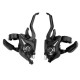 MTB Bicycle Shifters 7/8 Speed Mountain Bike Shifter Set Cycling Levers Shift Brake Levers 21 24 Speeds Black Bicycle Derailleur