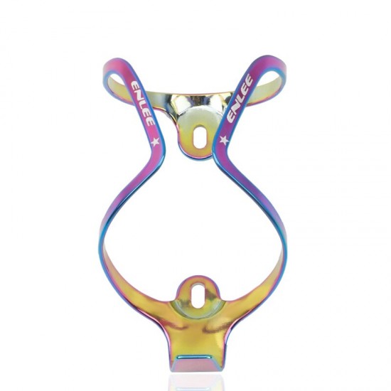MTB Bike Water Bottle Holder Cup Cage Road Bicycle Ultralight Aluminium Alloy Kettle Stand Electroplate Color Bottle Holder